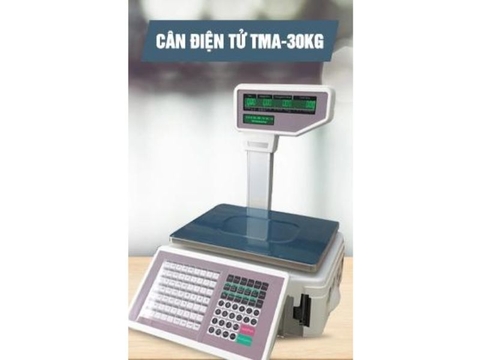 Cân điện tử in tem TM-A 30kg/10g