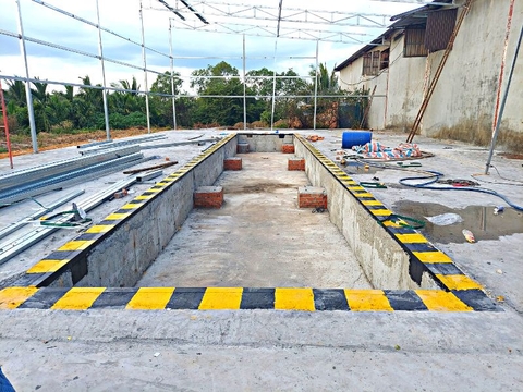 Trạm cân xe tải 100 tấn | Kiểu chìm || 3x18m thiết kế I300