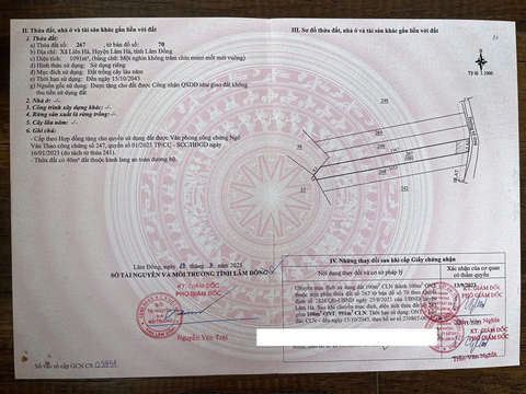 Bán đất vườn Lâm Hà tại xã Liên Hà view hồ