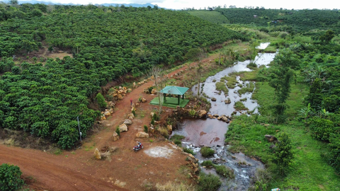 Bán đất Lâm Đồng tại thị trấn Lộc Thắng có suối