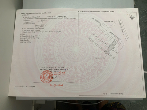 Bán nhà Đà Lạt tại đường Nguyễn Hoàng liền kề khu quy hoạch