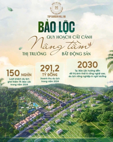 Cơ hội đầu tư sinh lời với khu dân cư Top Garden Hill 9B tại Bảo Lộc