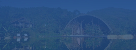 View đồi trà, suối chảy, núi xa... như tranh thủy mặc