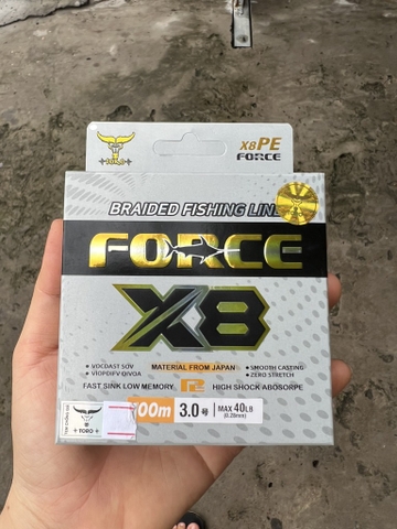 Pe toro force x8 muối tiêu