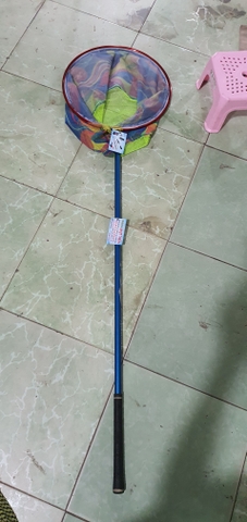 Vợt rút carbon 2.7m + mặt vợt tròn