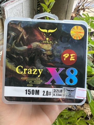 Pe toro crazy x8  150m