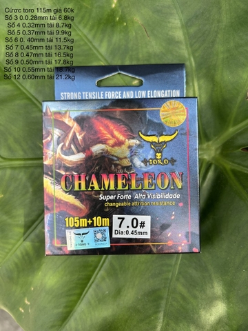Cước toro CHAMELEON 115m