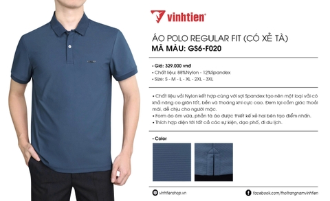 Áo Polo Regular Fit 329 - Sẻ Tà