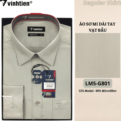 Áo SMDT Regular Fit 430 -  Vải Trơn - Giỏ 1