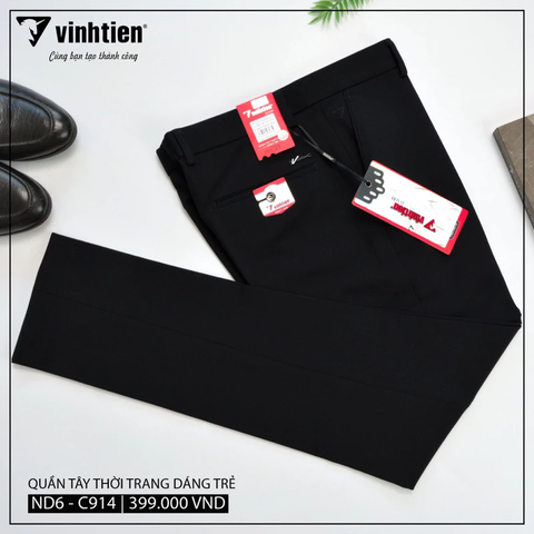 Quần Tây Slim Fit Dáng Trẻ 425 - Vải 3018