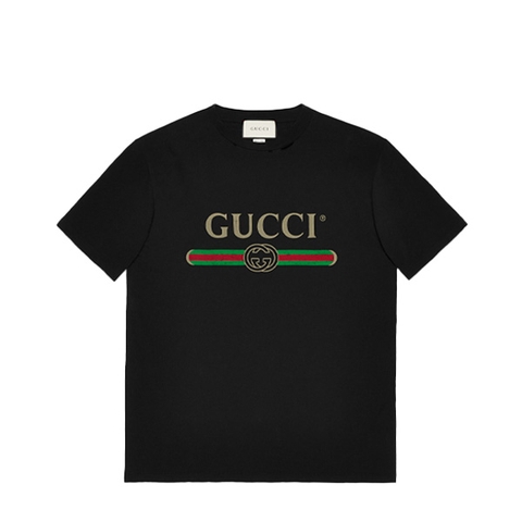 Gucci Fake Logo (Màu Đen)