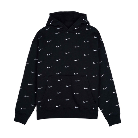 Áo Hoodie Nike Swoosh Full Logo Thêu nổi