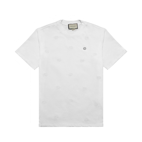 Áo Thun Gucci Basic Thêu Đính Logo