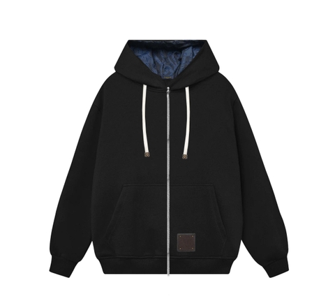Hoodie Zip Louis Vuitton Monogram V2