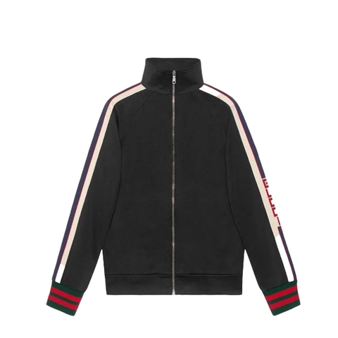 Áo Khoác Gucci Technical Jersey - Đen (New)