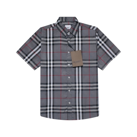 Sơ Mi Nam BBR Burberry Check Long Sleeve Shirt
