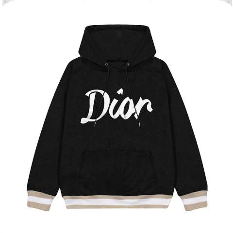 Áo Hoodie Dior Logo 47 Phối Cổ Tay Mẫu New