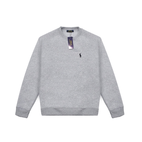 Áo Sweater Ralp Laurent Thêu Logo Basic