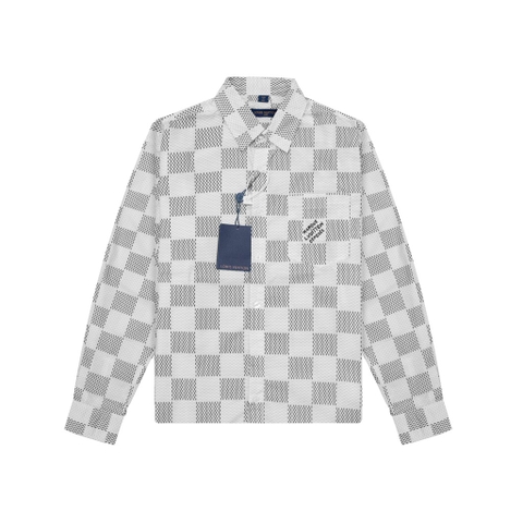 Áo Sơ Mi LV Louis Vuitton Damier