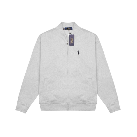 Bomber Zip Ralp Laurent Thêu Logo Basic