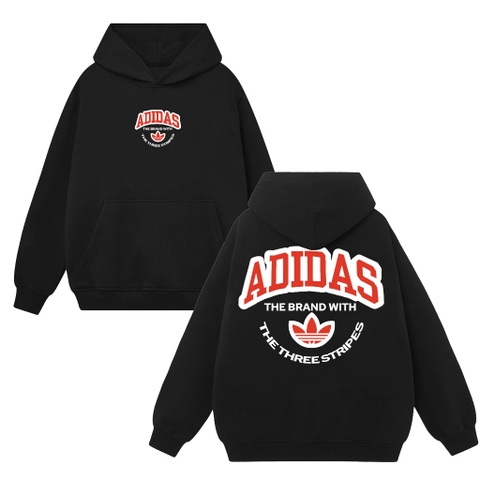 Áo Hoodie Adidas Big Logo In Siêu Nét