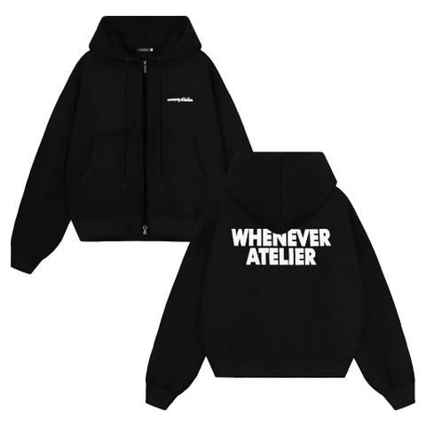 Hoodie Zip Whenever Atelier (new)