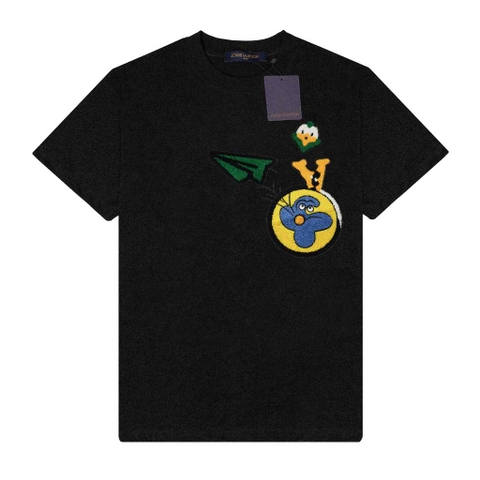 Áo Thun LV Louis Vuitton Comics Thêu Xù