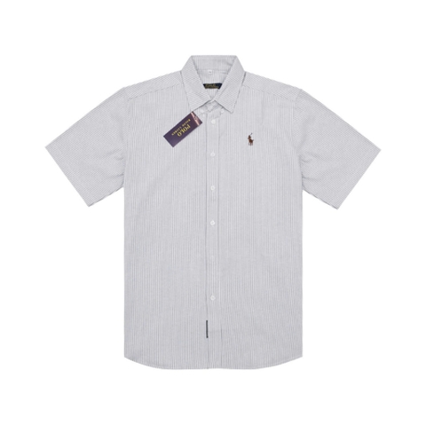 Áo Sơ Mi Ralp Laurent Sọc Tay Ngắn