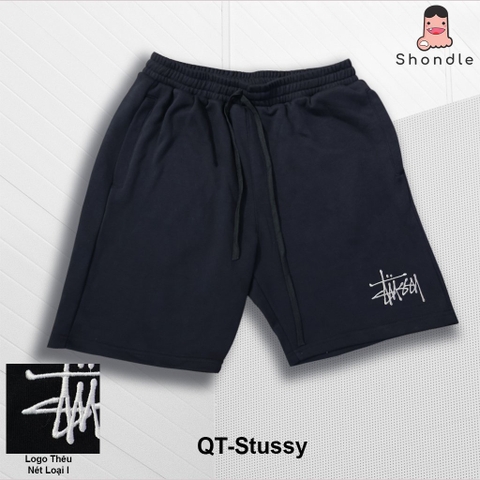 Quần Short Thêu Chữ Full Brand