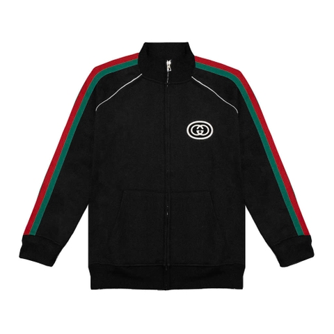 Áo Khoác Gucci Web Stripe Details (new)