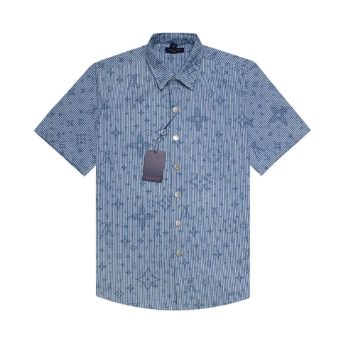 Sơ Mi Louis Vuitton Blue Denim (mới)