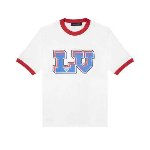 Áo Thun LV Louis Vuitton Viền Đỏ