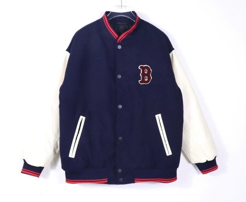 Bomber Varsity MLB Thêu Xù 3 màu
