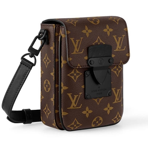 Túi Soft Trunk Đeo Chéo - DC-19 LV S-Lock Vertical Nâu