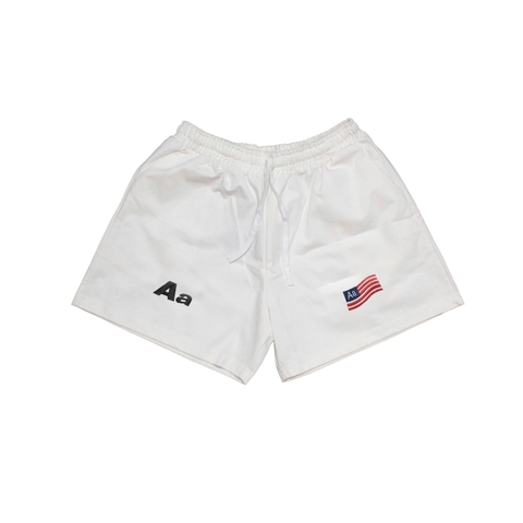 Quần Kaki Aastu Flag Logo - Trắng