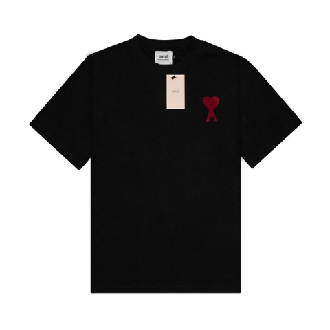 Áo Thun AMI Paris De Coeur (new) - Đen