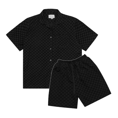 Đồ Bộ Gucci Embossed Monogram