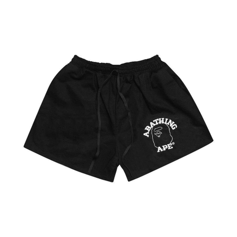 Quần Short Kaki Thêu Bape