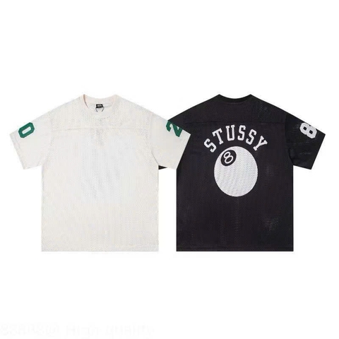 Áo Thun Lưới Stussy 8 Ball