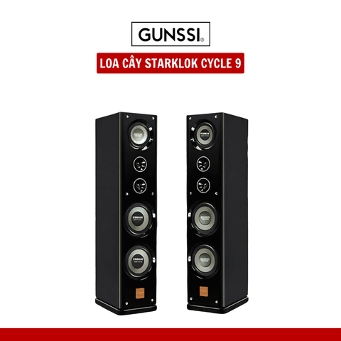 Loa Cây Starklok Cycle 9, Loa Đứng Sàn Công Suất 500W, Loa Bass Mạnh, Karaoke Gia Đình, Bảo Hành 12 tháng