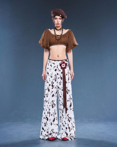 Charm hoa huy chương nâu - Charm Ember