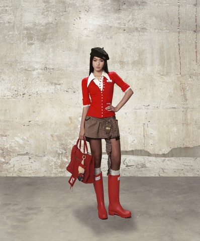 Chân váy ngắn sọc caro phối ren - Vietdope Skirt