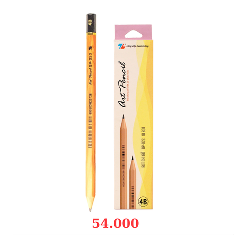 Bút chì mỹ thuật Thiên Long 4B GP-023 hộp 10 cây