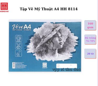Tập Vẽ Mỹ Thuật A4 HH 8114