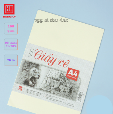 Giấy vẽ chuyên dụng A4 HH 4943 100gsm - 20 tờ