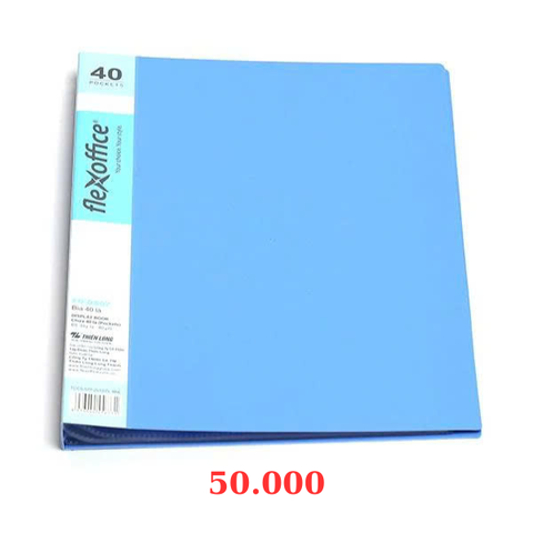 Bìa 40 Lá Thiên Long A4 FO-DB02
