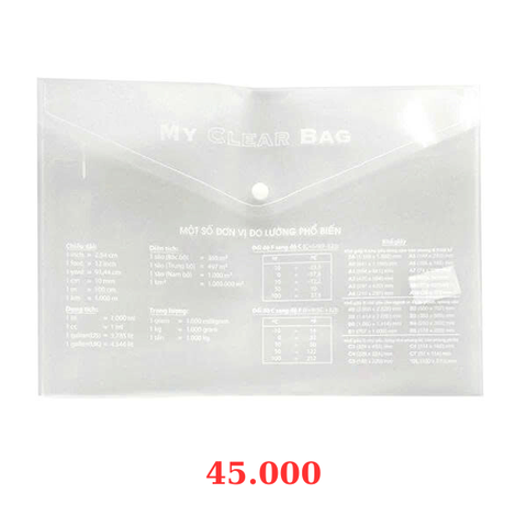 Xấp 10 Bìa Nút Thiên Long A4 có in TL-HCB01 trong