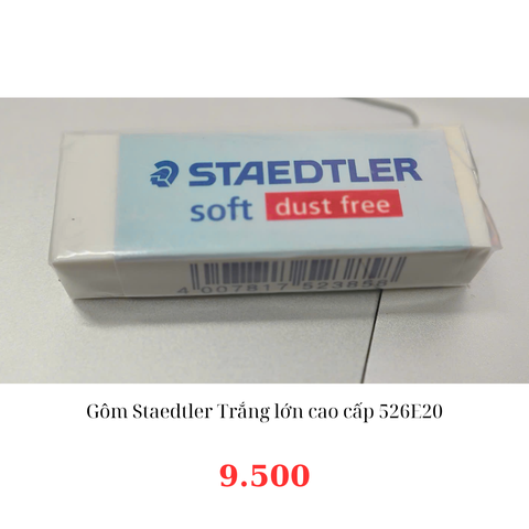 Gôm Staedtler Trắng lớn cao cấp 526E20