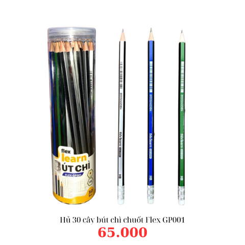 Hủ 30 cây bút chì chuốt Flex GP001