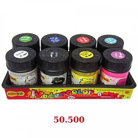 Màu nước WACO-03 8 màu